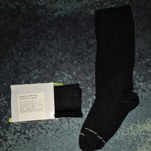 2x NEW Sheertex Hugtight Black Knee-High Socks
